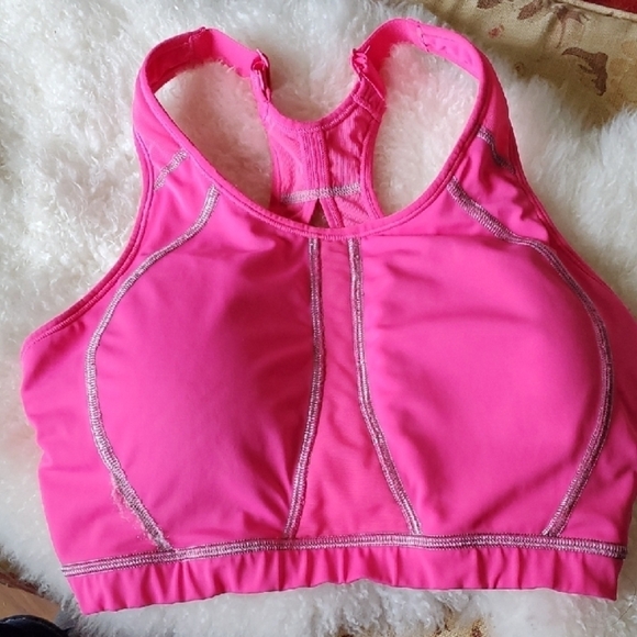 LA Isla Other - LA ISLA Sports Style A180 Pink Sports Bra 34C